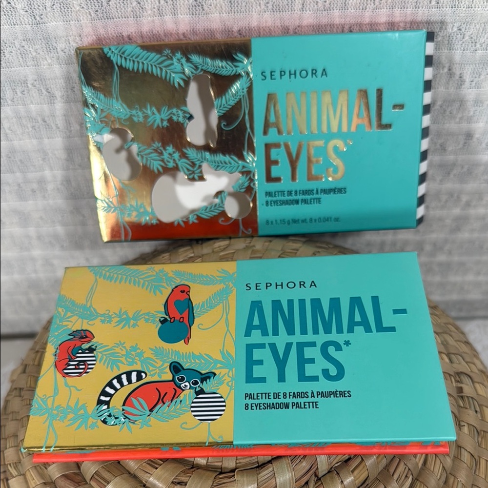 Sephora Animal Eyes Palette - Teal and Gold